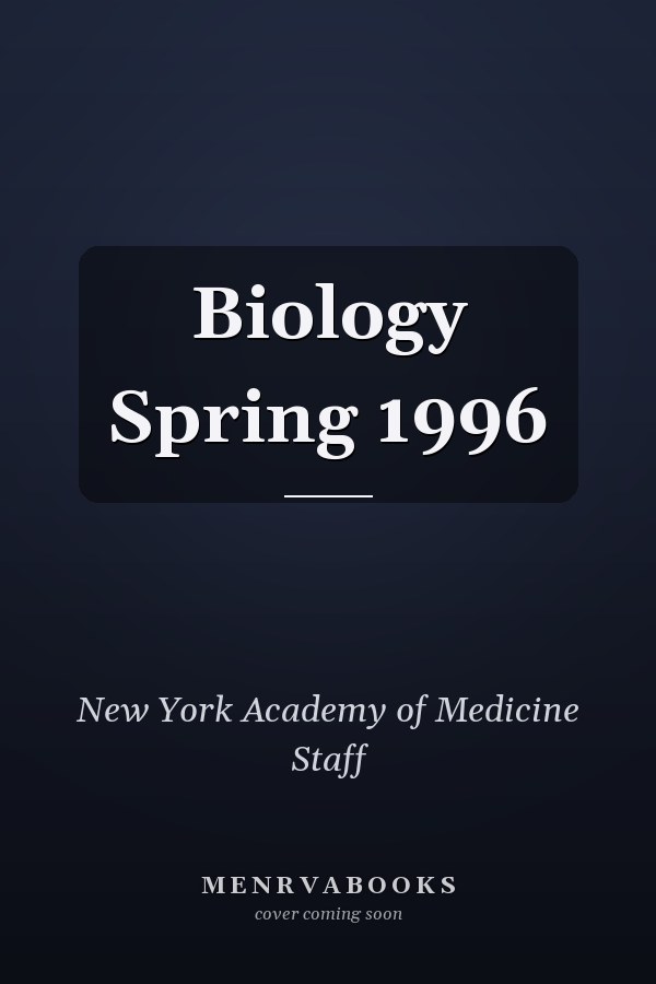 Biology Spring 1996