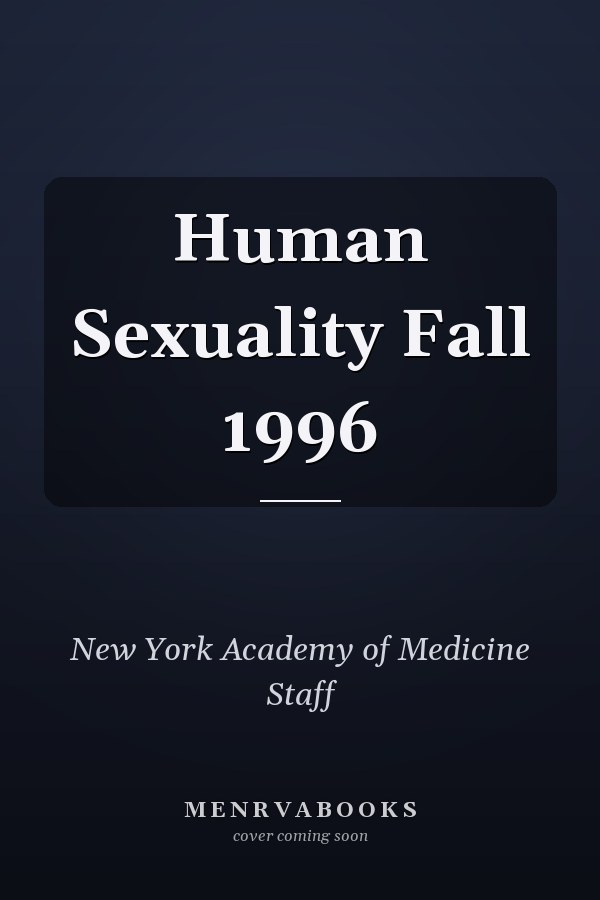 Human Sexuality Fall 1996