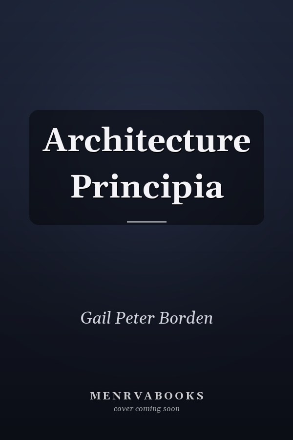 Architecture Principia