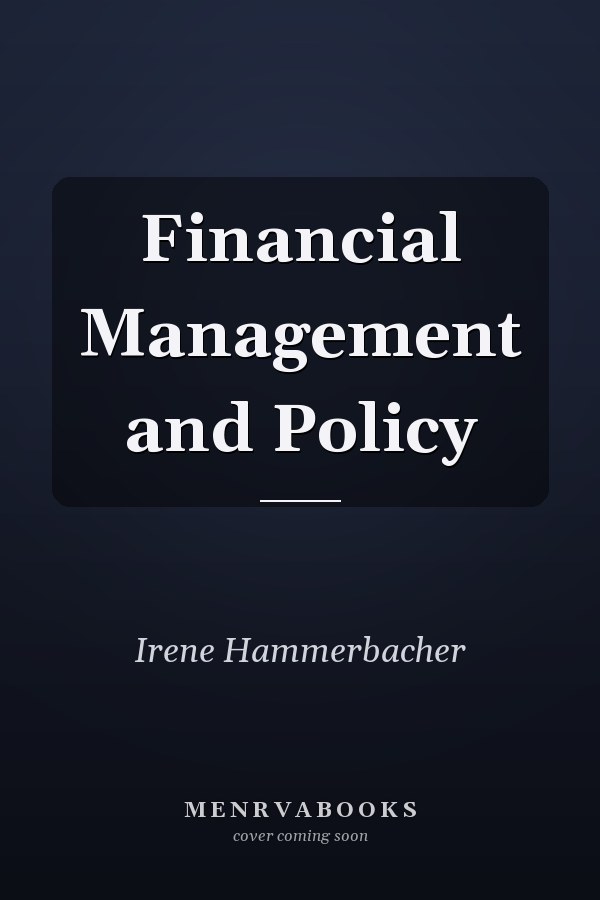 Financial Management and Policy