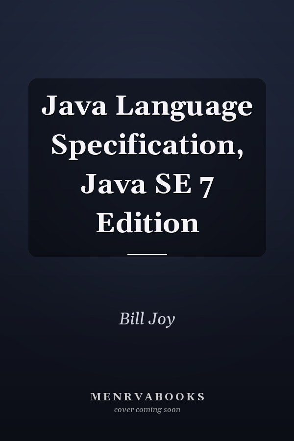 Java Language Specification, Java SE 7 Edition