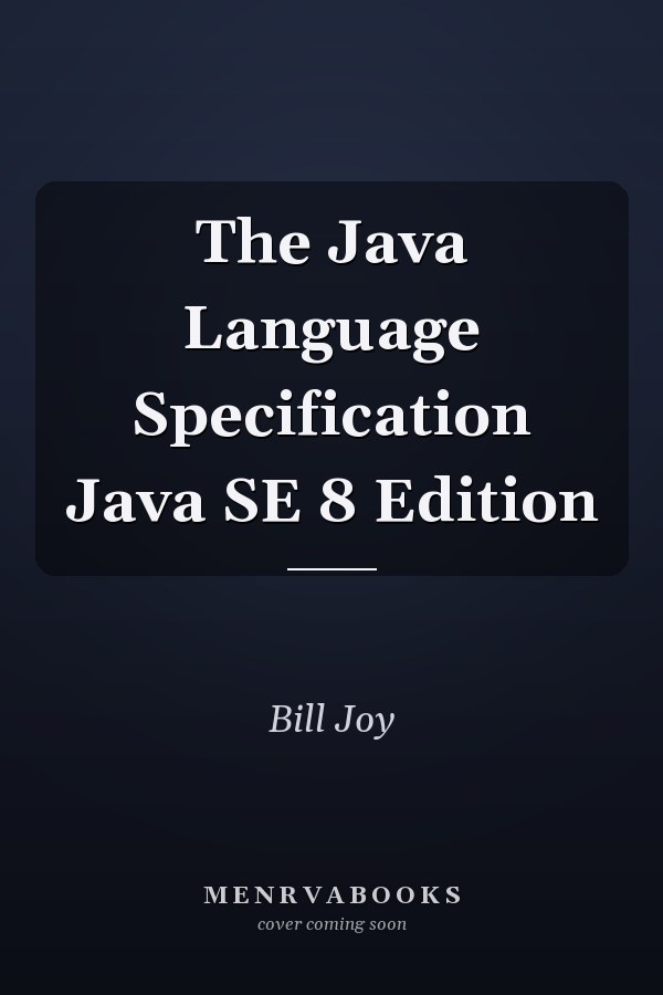 The Java Language Specification Java SE 8 Edition