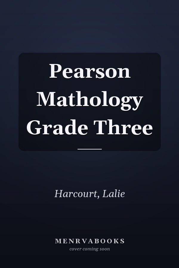 Pearson Mathology Grade Three