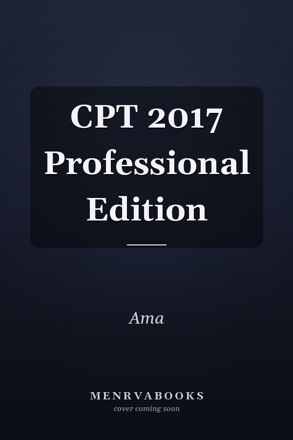 CPT 2017 Professional Edition