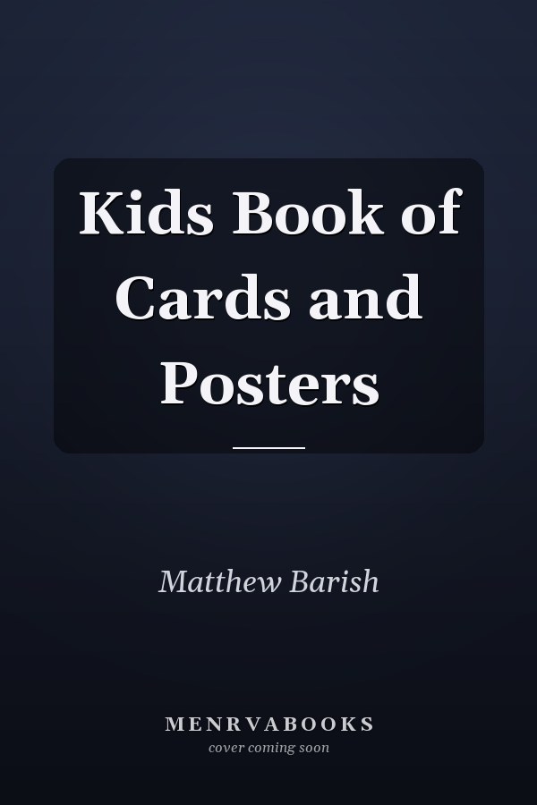 Kids Book of Cards and Posters