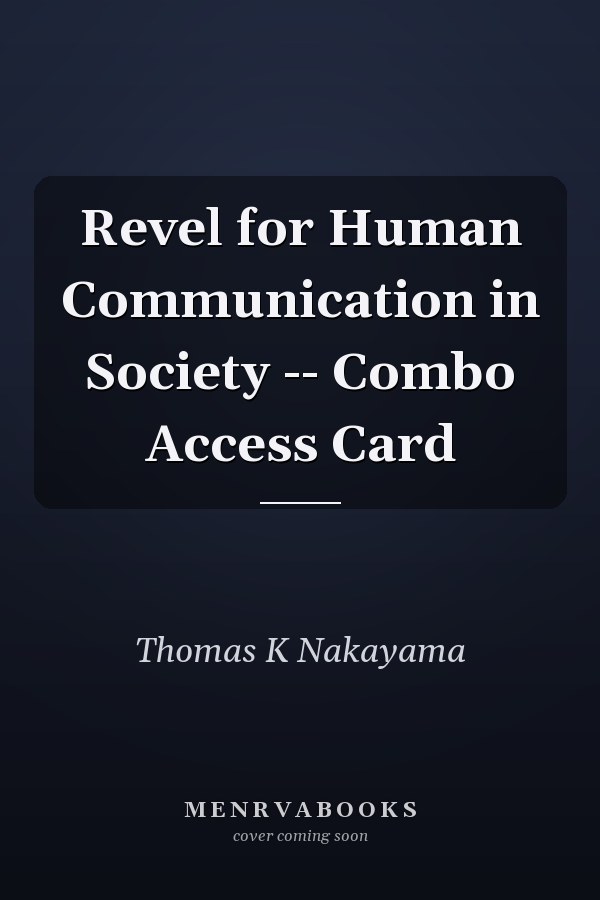 Revel for Human Communication in Society -- Combo Access Card