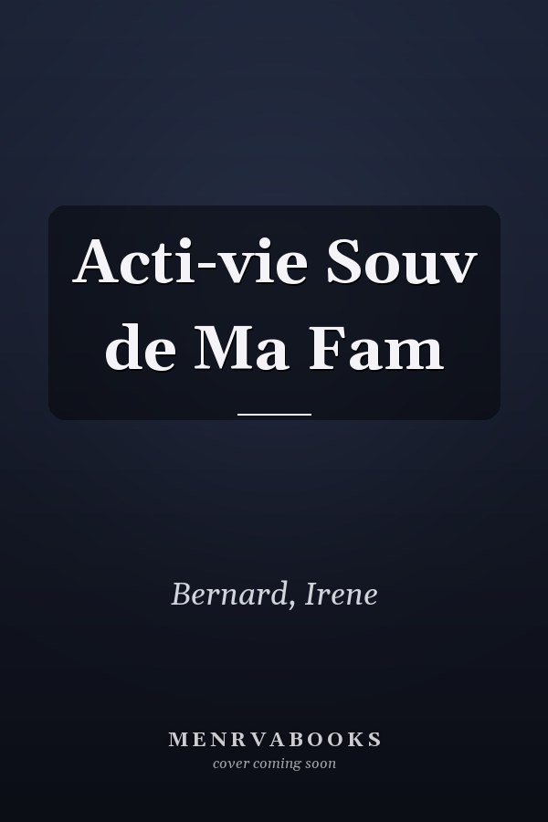 Acti-vie Souv de Ma Fam