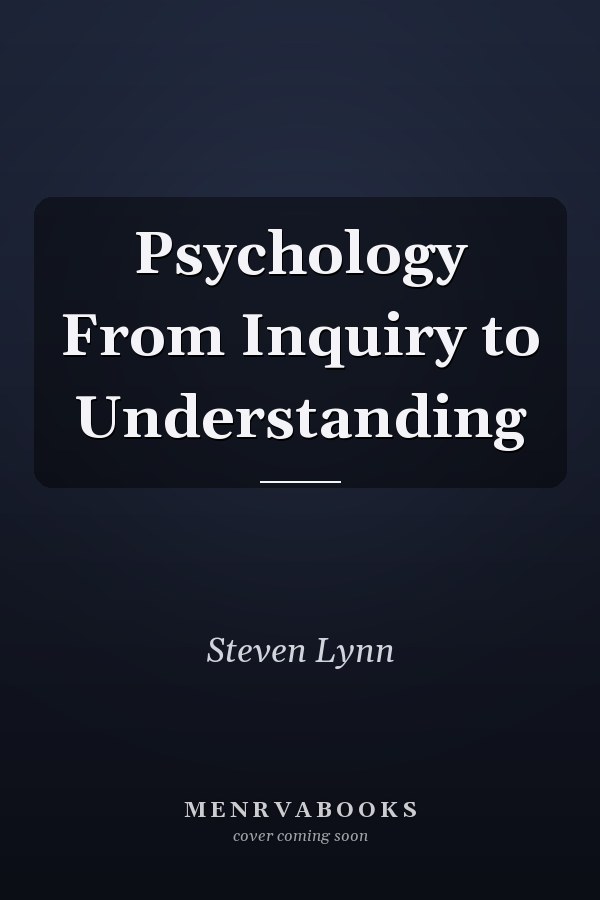 Psychology From Inquiry to Understanding