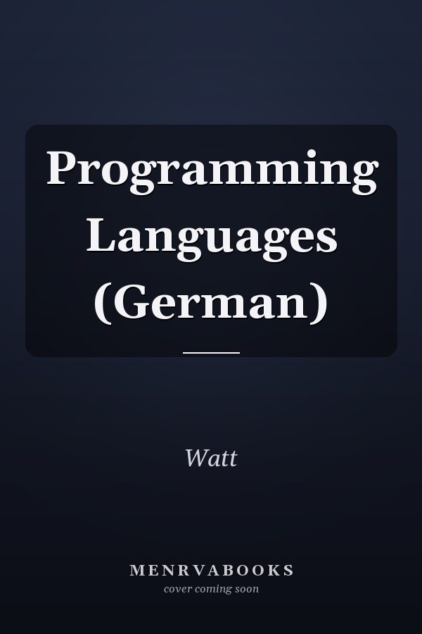 Programming Languages (German)