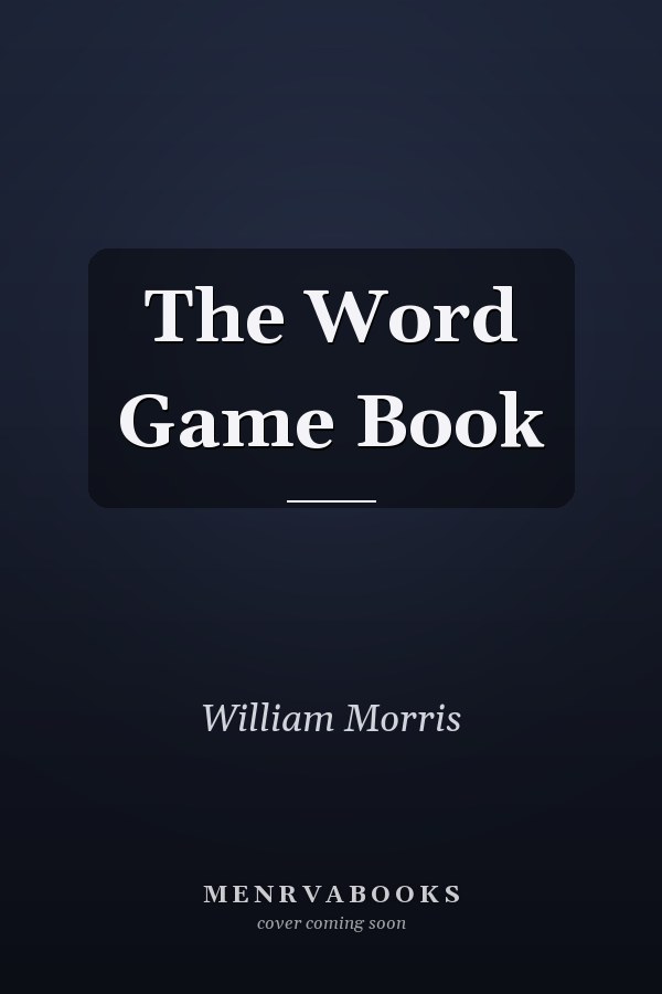 The Word Game Book
