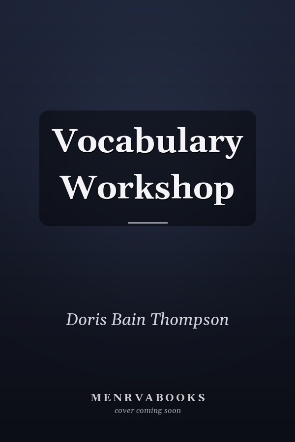 Vocabulary Workshop