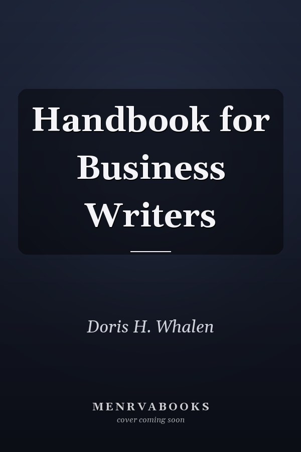 Handbook for Business Writers