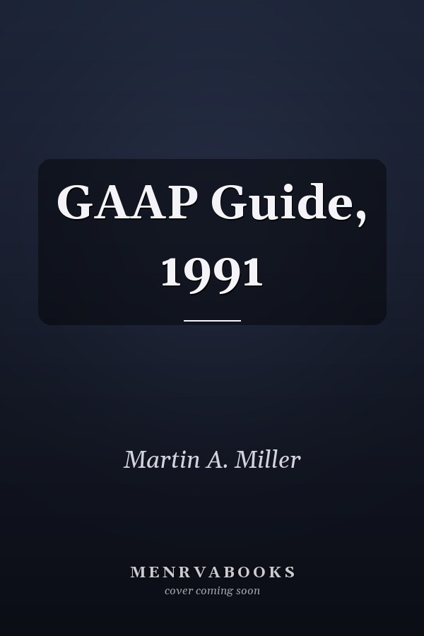 GAAP Guide, 1991