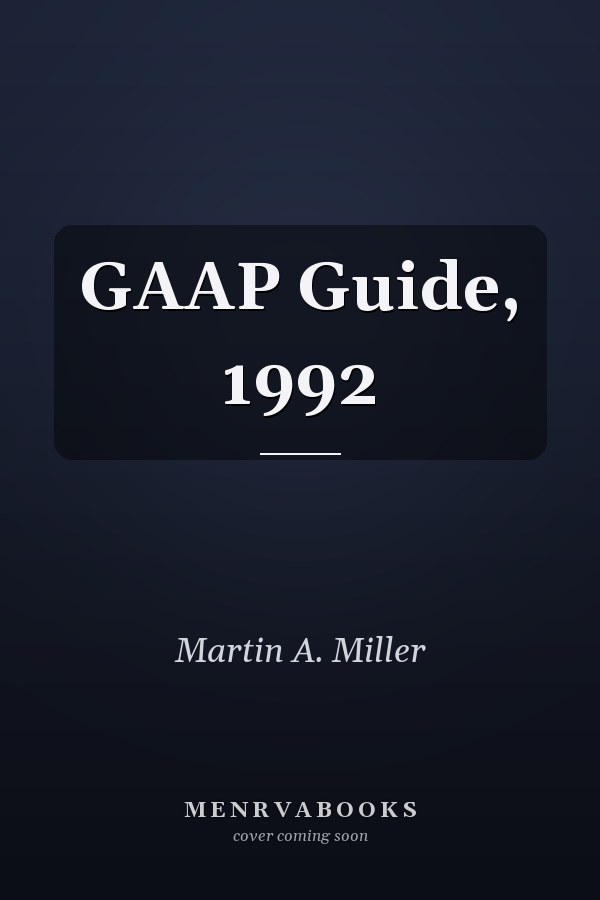 GAAP Guide, 1992
