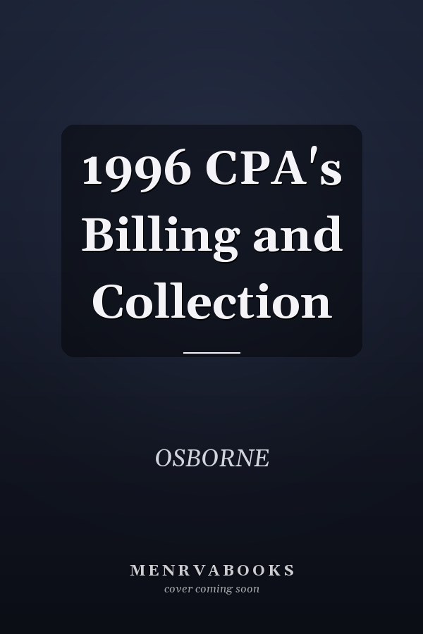 1996 CPA's Billing and Collection