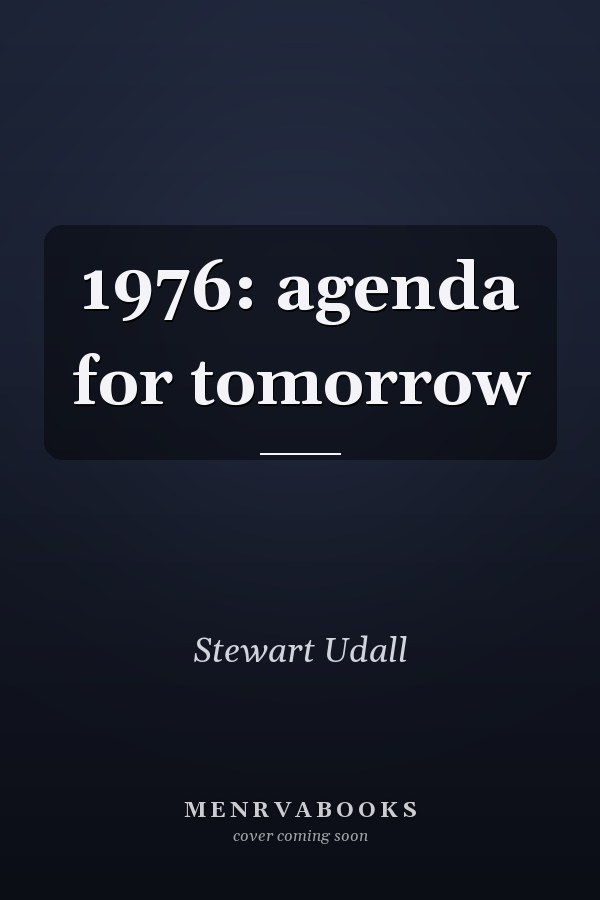 1976: agenda for tomorrow