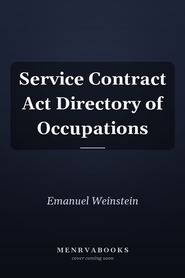 Service Contract Act Directory of Occupations