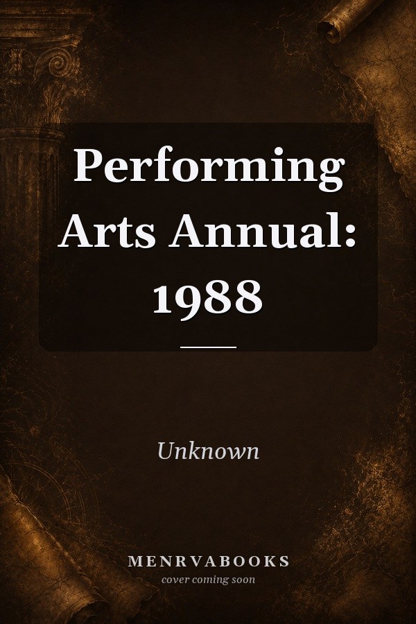 Performing Arts Annual: 1988