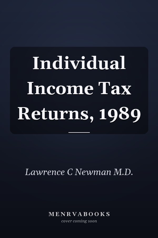 Individual Income Tax Returns, 1989