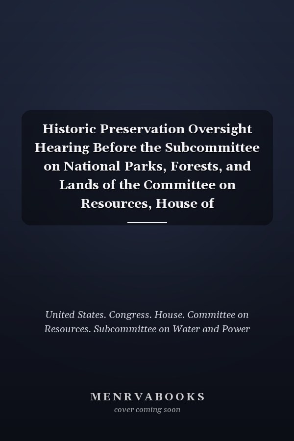 Historic Preservation Oversight Hearing Before the Subcommittee on National Parks, Forests, and Lands of the Committee on Resources, House of Representatives, One Hundred Fourth Congress, Second Session, on H.R. 3031, a [sic] Amend the Act of October 15, 1966 (80 Stat. 915) as Amended, Establishing a Program for the Preservation of Additional Historic Property Through Out the Nation, and for Other Purposes, H.R. 563, to Amend the National Historic Preservation Act to Prohibit the Inclusion of Ce