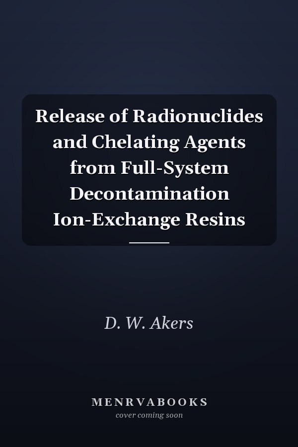 Release of Radionuclides and Chelating Agents from Full-System Decontamination Ion-Exchange Resins