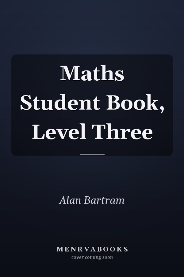 Maths Student Book, Level Three