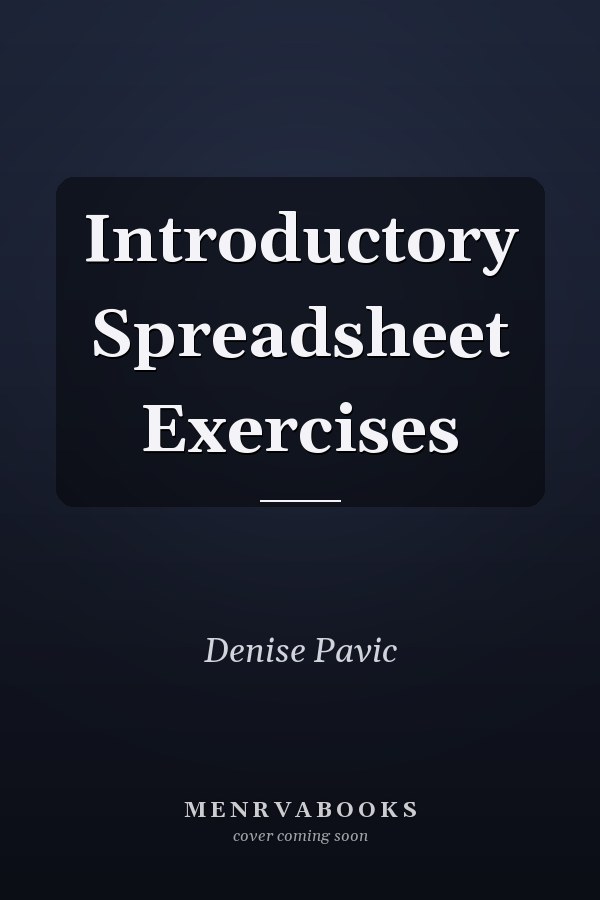 Introductory Spreadsheet Exercises