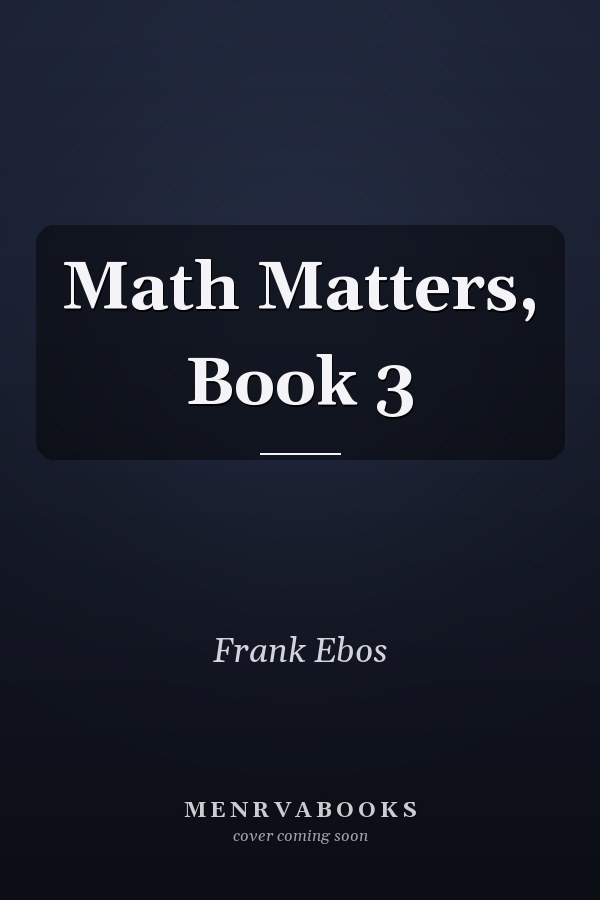 Math Matters, Book 3