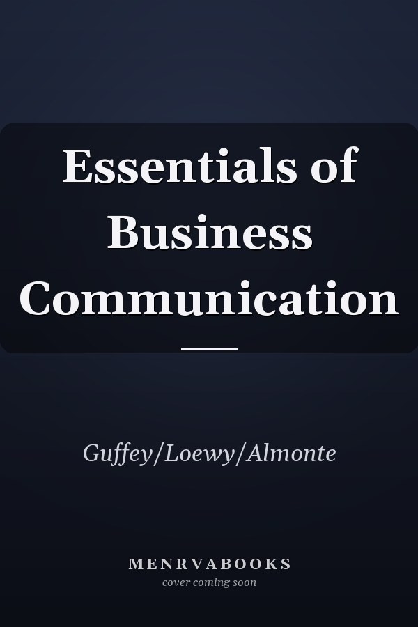 Essentials of Business Communication