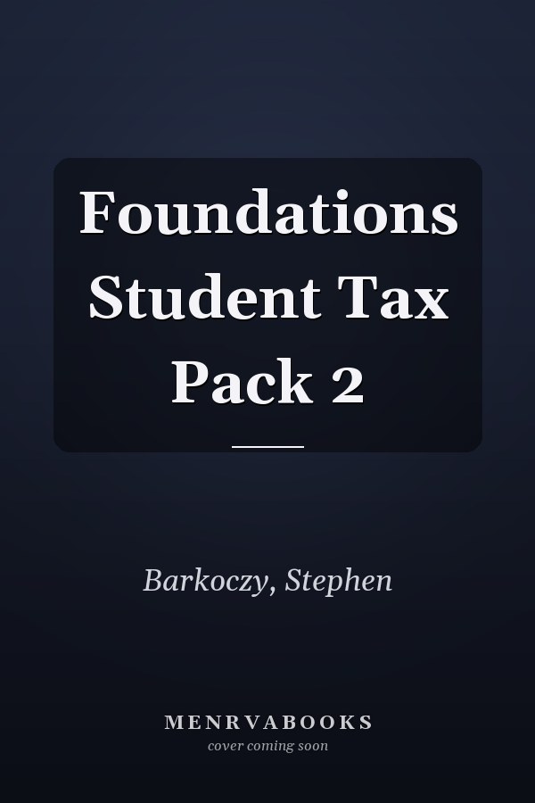 Foundations Student Tax Pack 2
