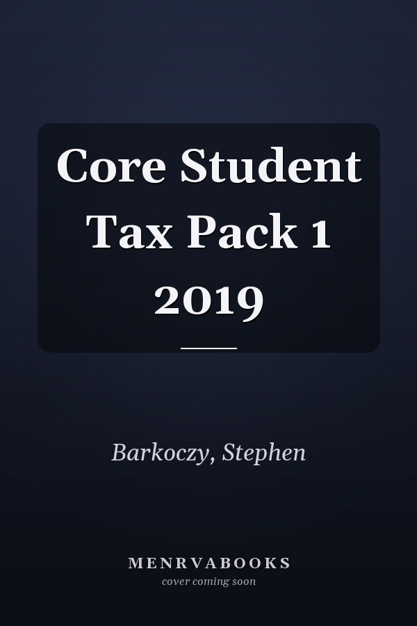 Core Student Tax Pack 1 2019