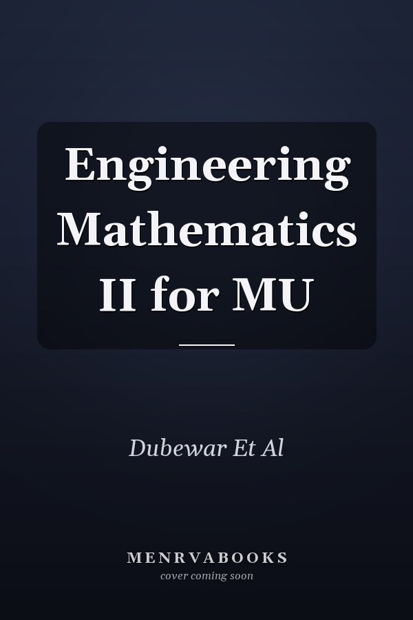 Engineering Mathematics II for MU