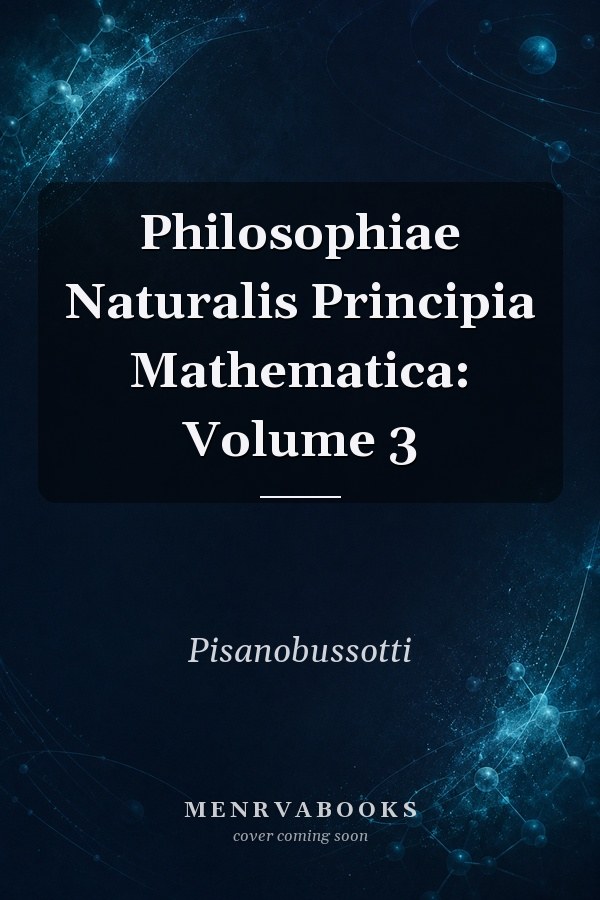 Philosophiae Naturalis Principia Mathematica: Volume 3