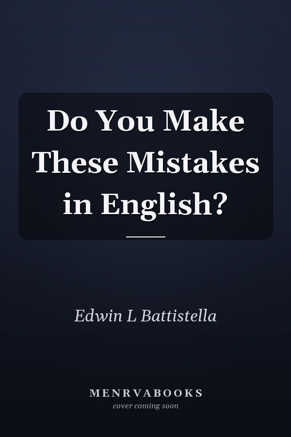 Do You Make These Mistakes in English?