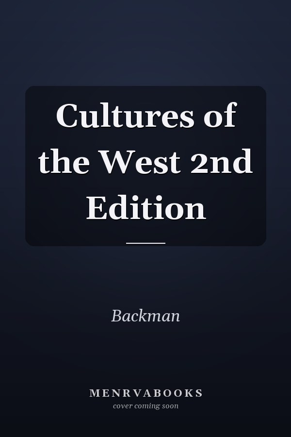 Cultures of the West 2nd Edition