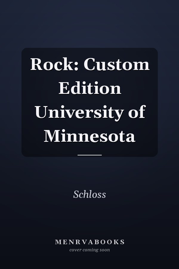 Rock: Custom Edition University of Minnesota