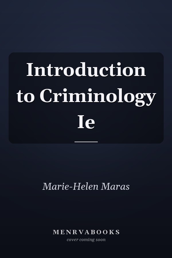Introduction to Criminology Ie