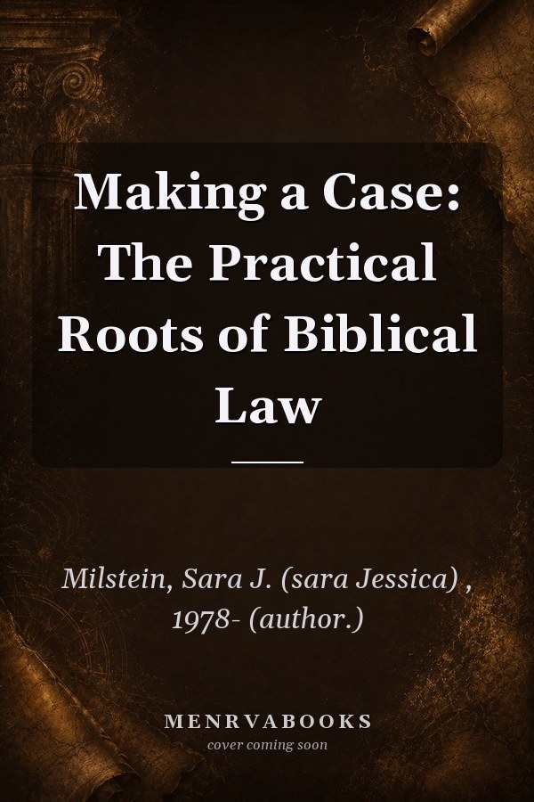 Making a Case: The Practical Roots of Biblical Law