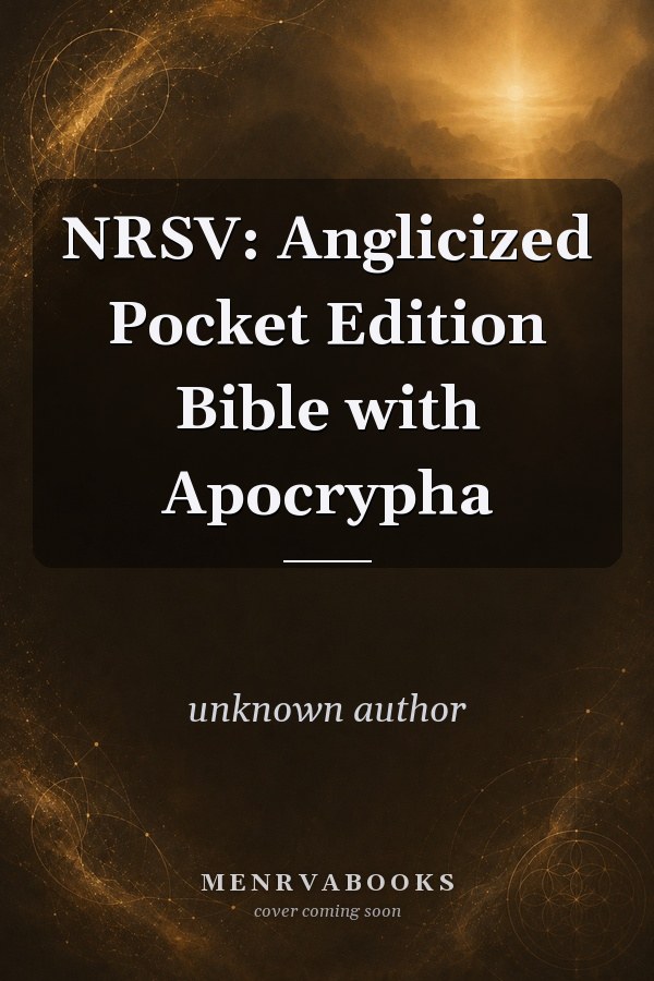 NRSV: Anglicized Pocket Edition Bible with Apocrypha