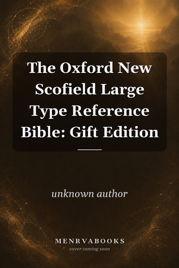 The Oxford New Scofield Large Type Reference Bible: Gift Edition