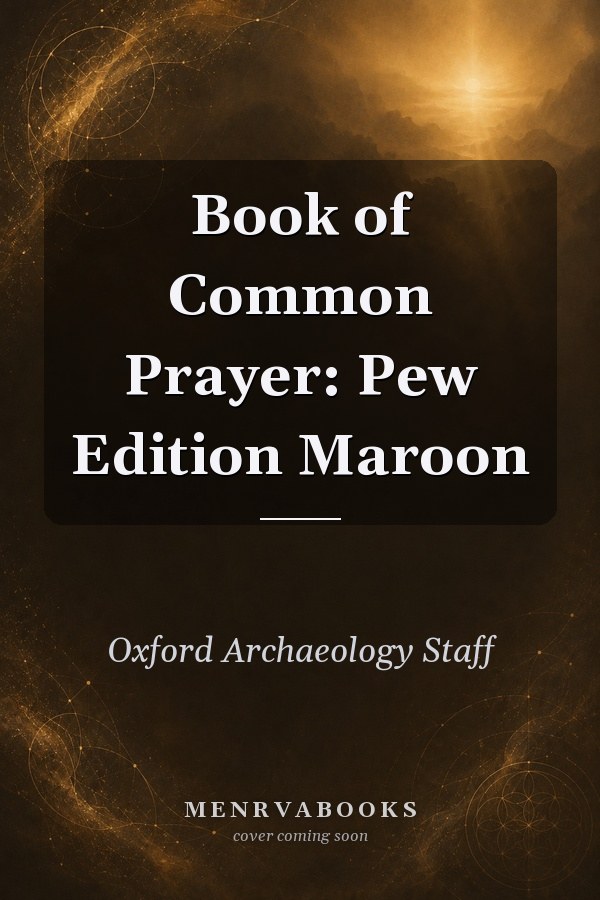 Book of Common Prayer: Pew Edition Maroon