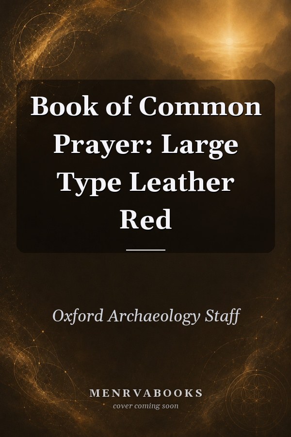 Book of Common Prayer: Large Type Leather Red