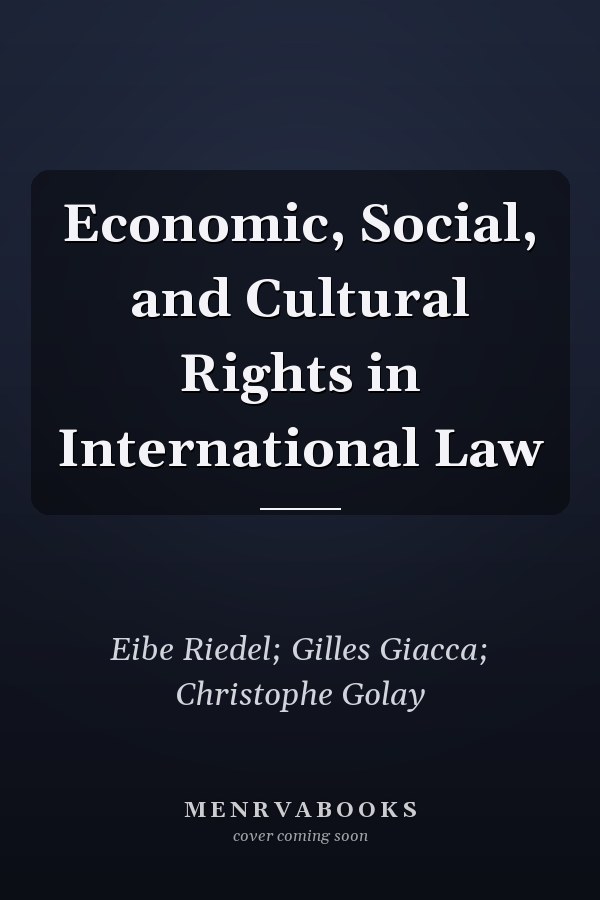 Economic, Social, and Cultural Rights in International Law