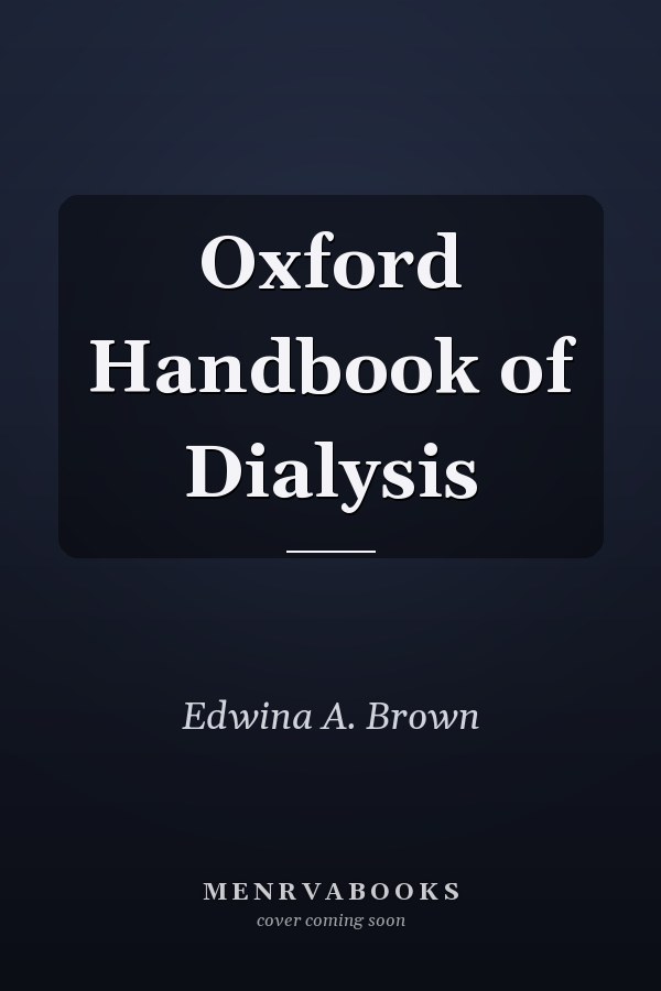 Oxford Handbook of Dialysis