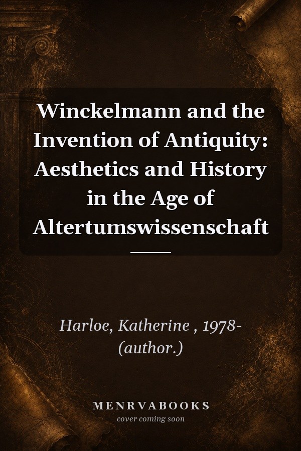 Winckelmann and the Invention of Antiquity: Aesthetics and History in the Age of Altertumswissenschaft