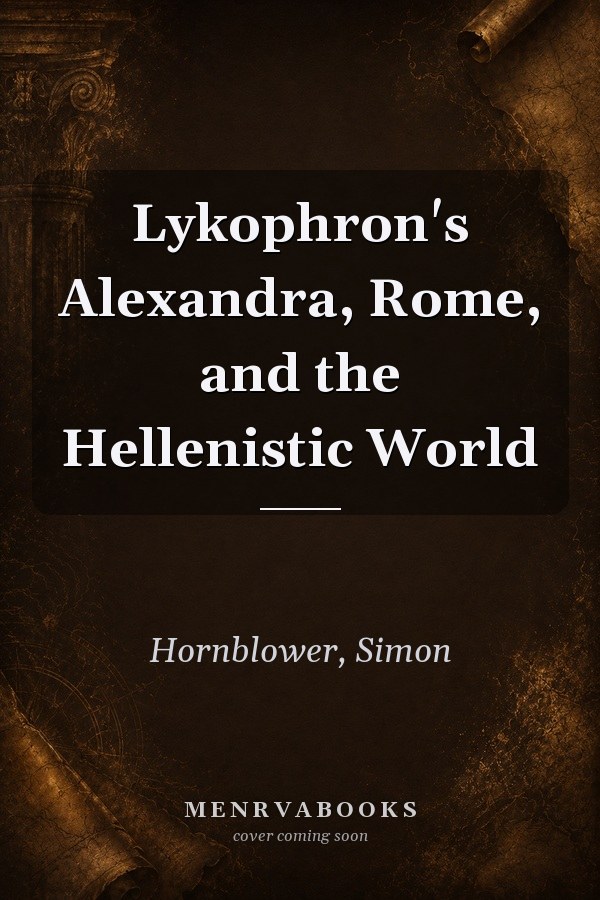 Lykophron's Alexandra, Rome, and the Hellenistic World