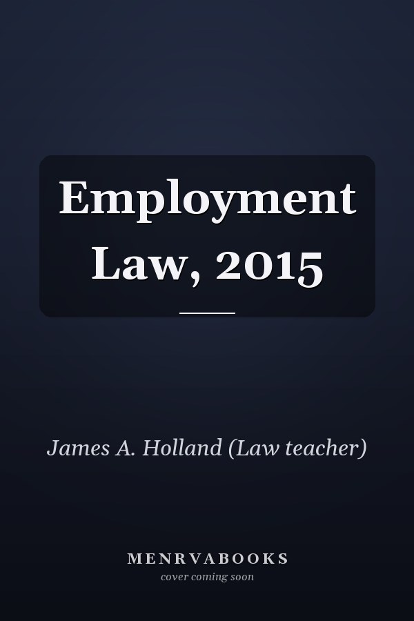 Employment Law, 2015