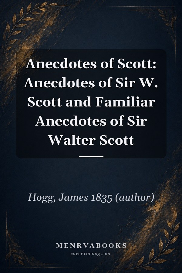 Anecdotes of Scott: Anecdotes of Sir W. Scott and Familiar Anecdotes of Sir Walter Scott
