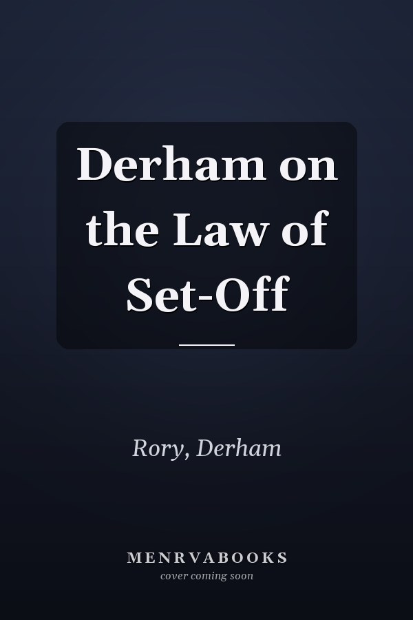 Derham on the Law of Set-Off