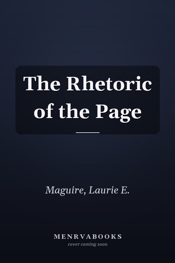 The Rhetoric of the Page